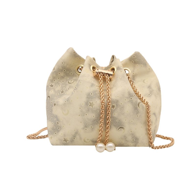 Mini Chain Crossbody Bucket Bag view 9