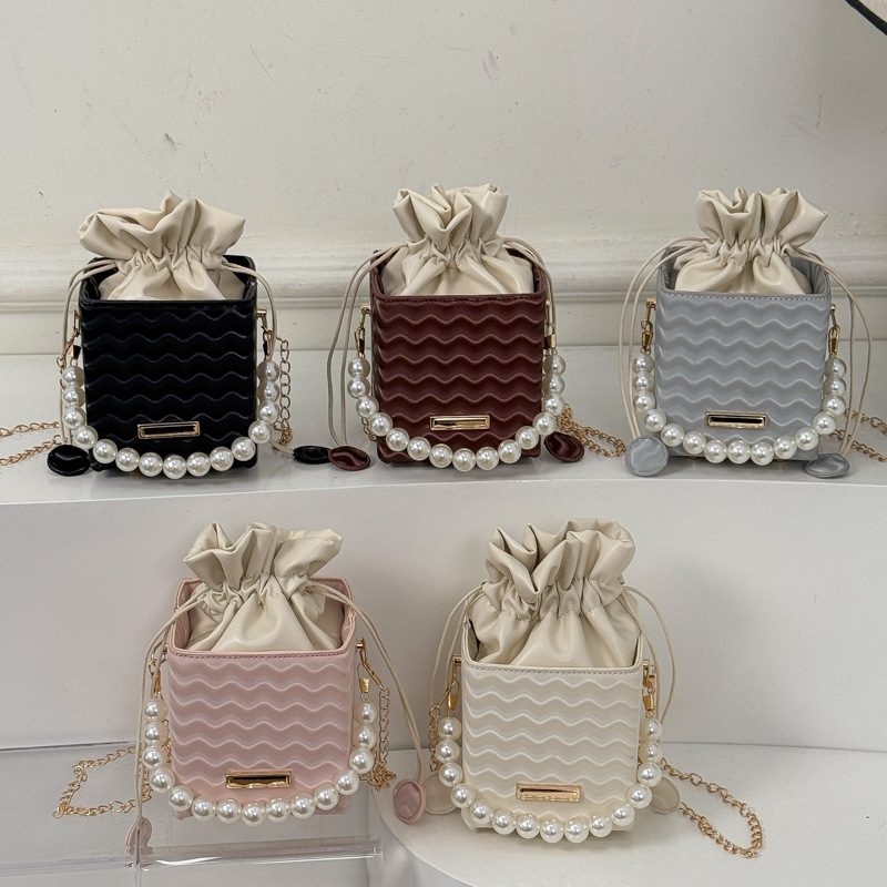 Lightweight Top-Handle Bucket Bag