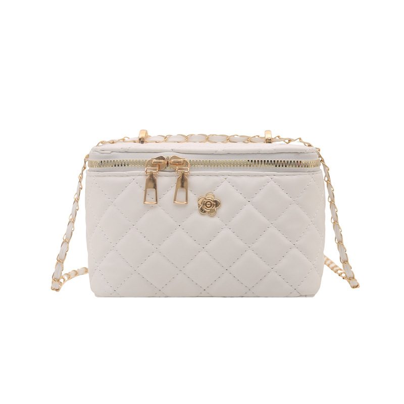 Quilted Chain Bucket Shoulder Bag view 6