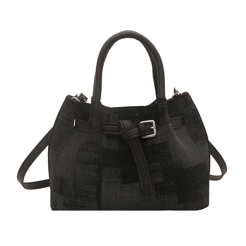 Vintage Large Capacity Bucket Bag view 10