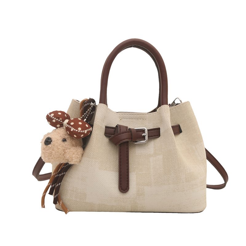Vintage Large Capacity Bucket Bag view 9