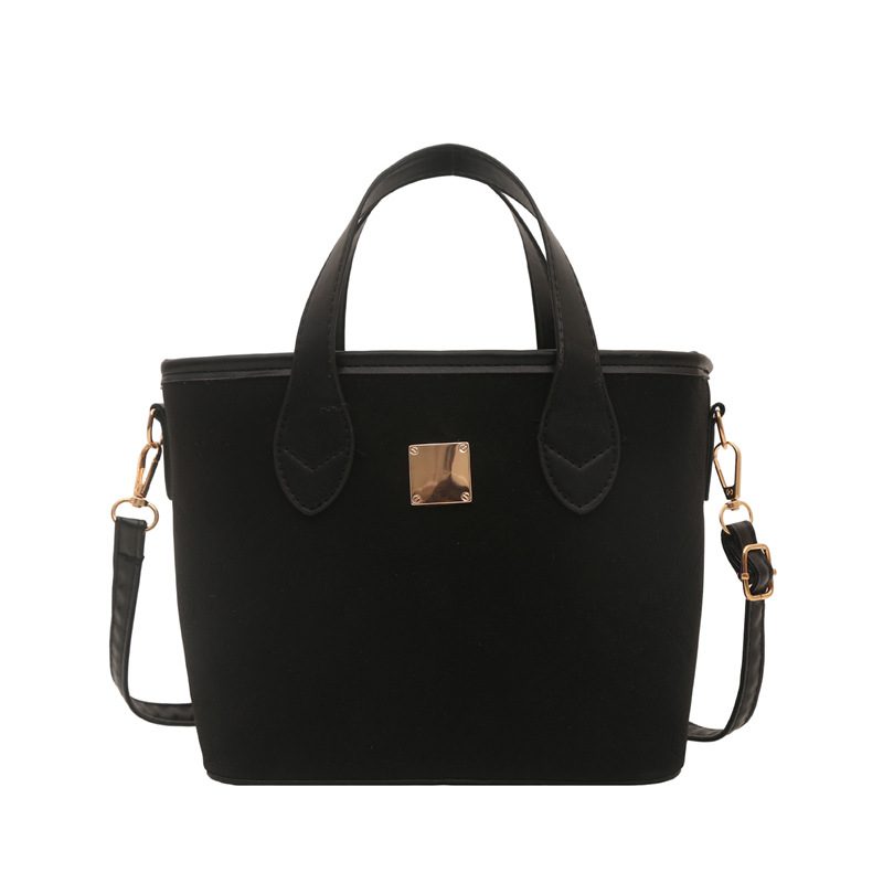 Vintage Minimalist Bucket Crossbody Bag view 9