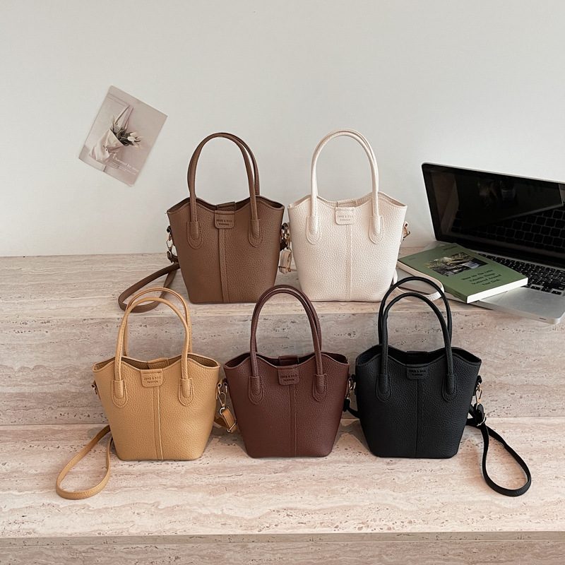 Light Luxury Bucket Crossbody Bag