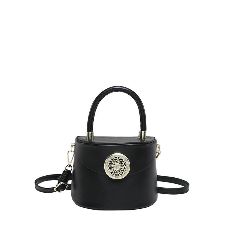 Light Luxury Top-Handle Bucket Crossbody Bag view 6