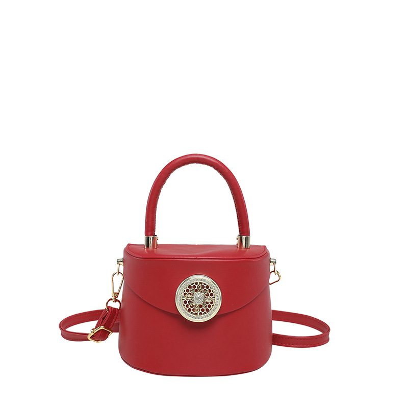 Light Luxury Top-Handle Bucket Crossbody Bag view 7
