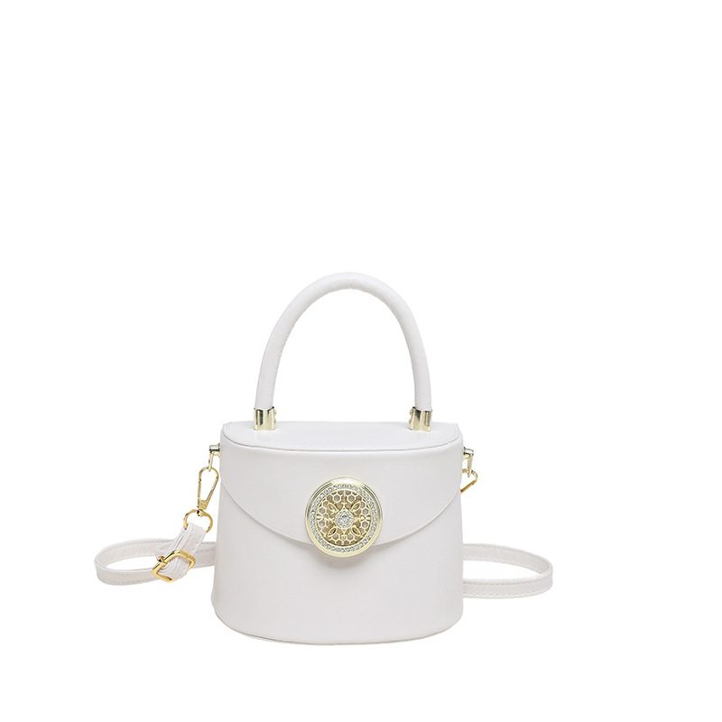 Light Luxury Top-Handle Bucket Crossbody Bag view 8