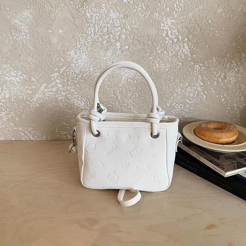 Basket Bucket Top-Handle Bag view 12