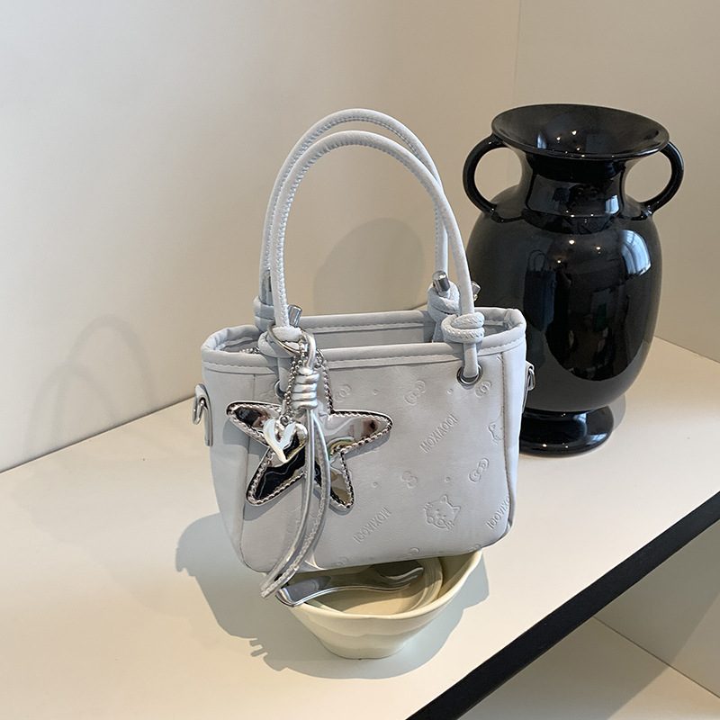 Basket Bucket Top-Handle Bag view 3