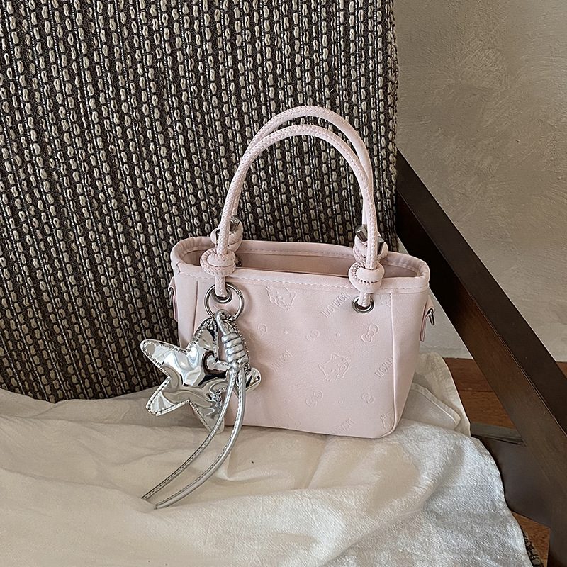 Basket Bucket Top-Handle Bag view 4