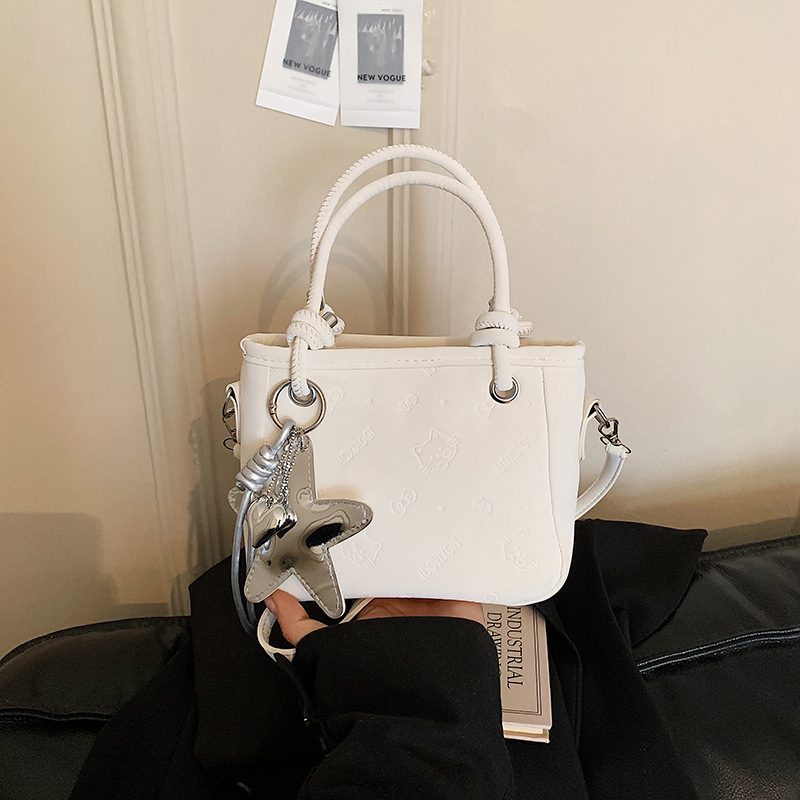 Basket Bucket Top-Handle Bag view 8