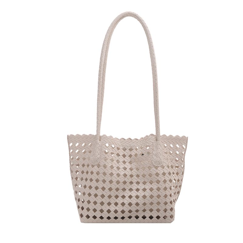 Gewebte hohle Korb-Bucket-Tote-Tasche view 11