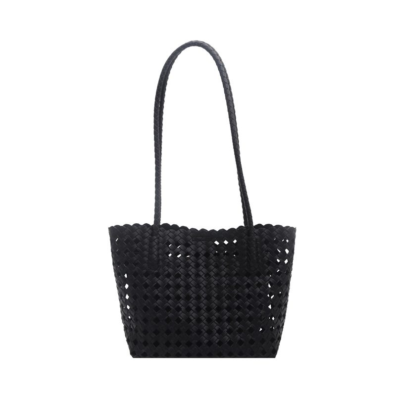 Gewebte hohle Korb-Bucket-Tote-Tasche view 8