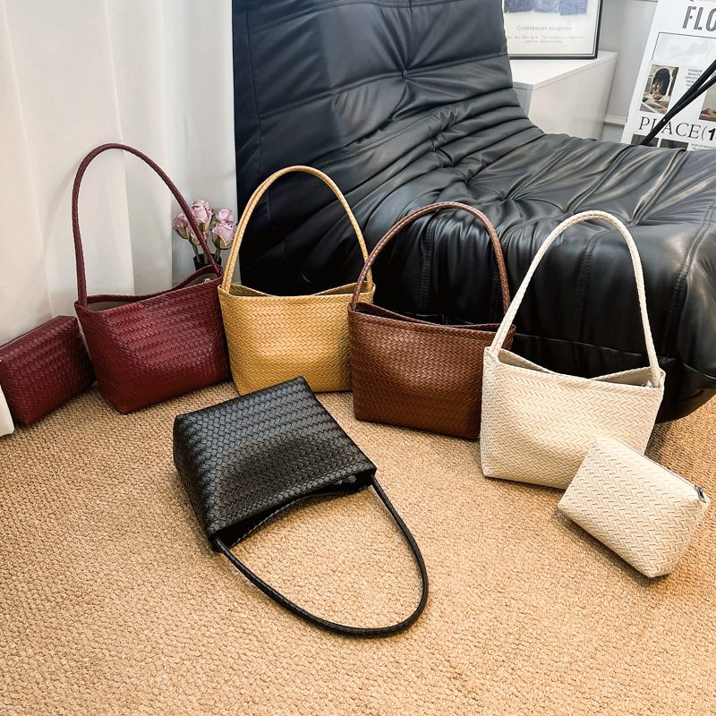 French Style Bucket Shoulder Bag