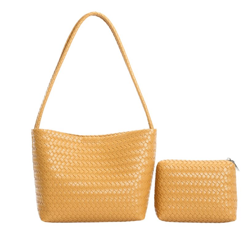 French Style Bucket Shoulder Bag view 7