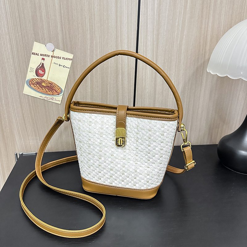 Tas Bucket Musim Semi Musim Panas dengan Gagang Atas view 2