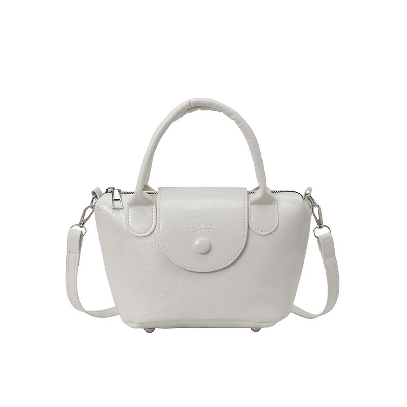 Casual Bucket Crossbody Bag with Top Handle view 10