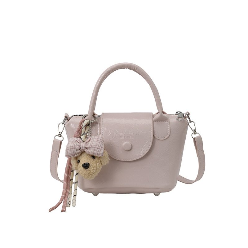 Casual Bucket Crossbody Bag with Top Handle view 7