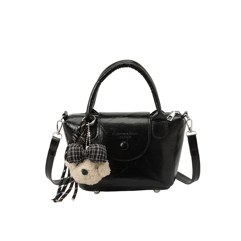 Casual Bucket Crossbody Bag with Top Handle view 9
