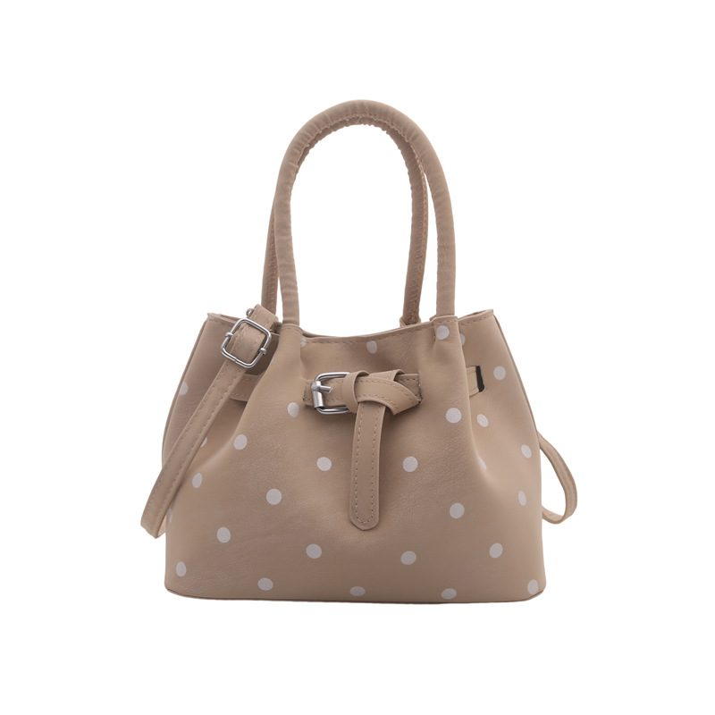 Tas Bucket Selempang Polka Dot view 5