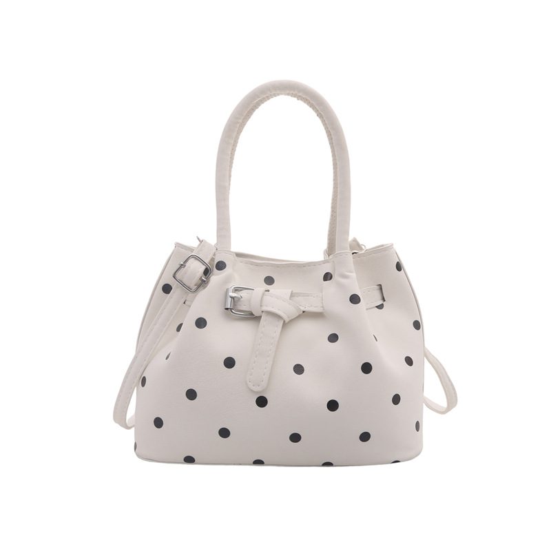 Tas Bucket Selempang Polka Dot view 6