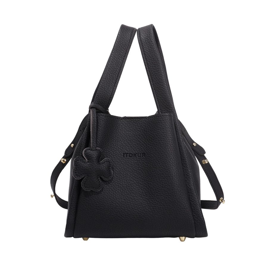 Minimalist Casual Shoulder Bucket Bag view 5