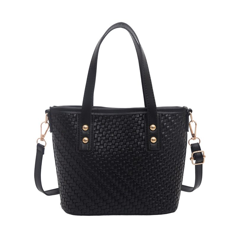 Woven Texture Bucket Crossbody Bag view 6
