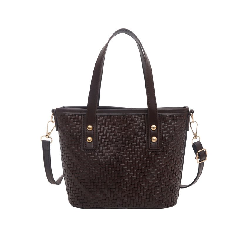 Woven Texture Bucket Crossbody Bag view 9