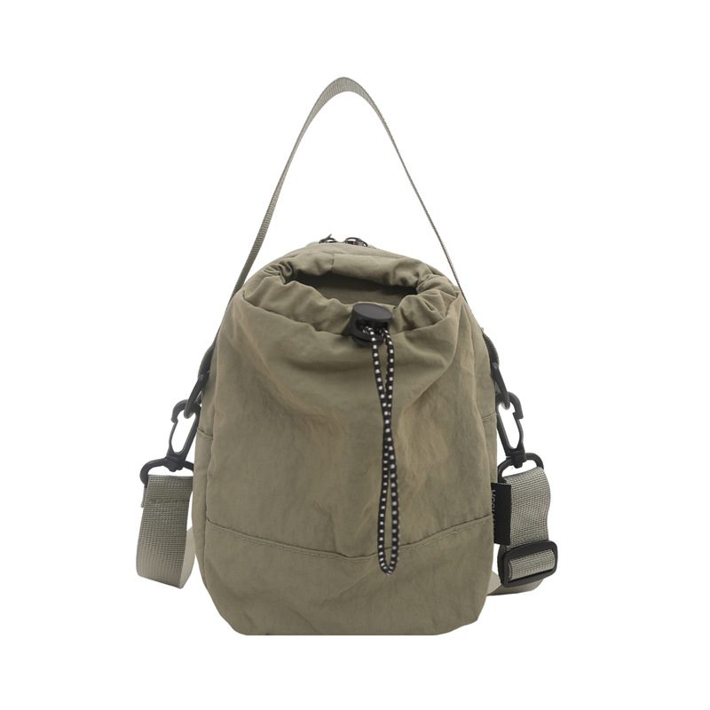 Nylon Drawstring Bucket Crossbody Mini Phone Bag view 10