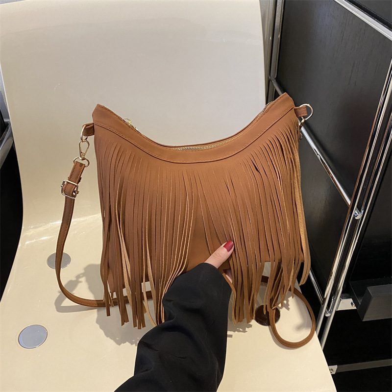 Tas Crossbody Bucket Rumbai Prancis view 2