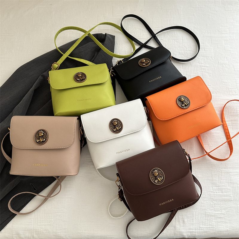 Vintage Bucket Crossbody Shoulder Bag