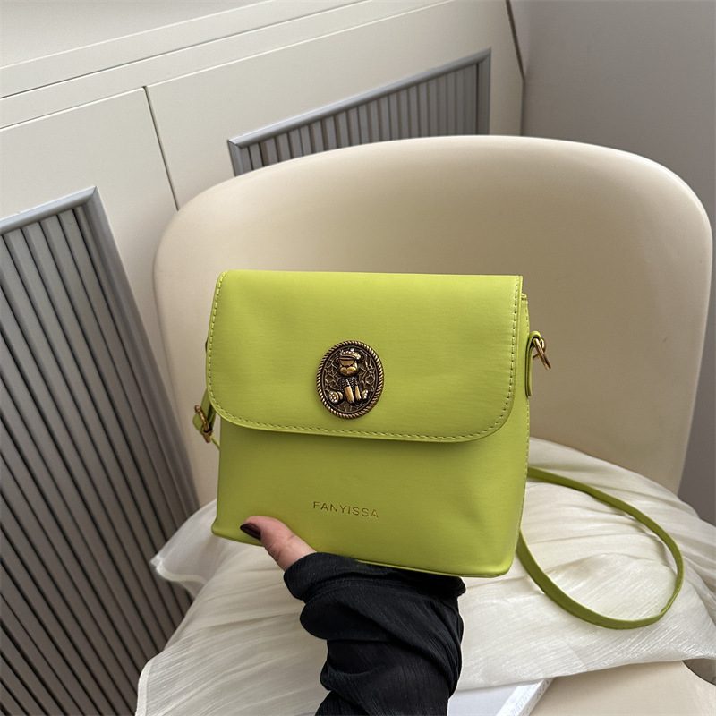 Vintage Bucket Crossbody Shoulder Bag view 4