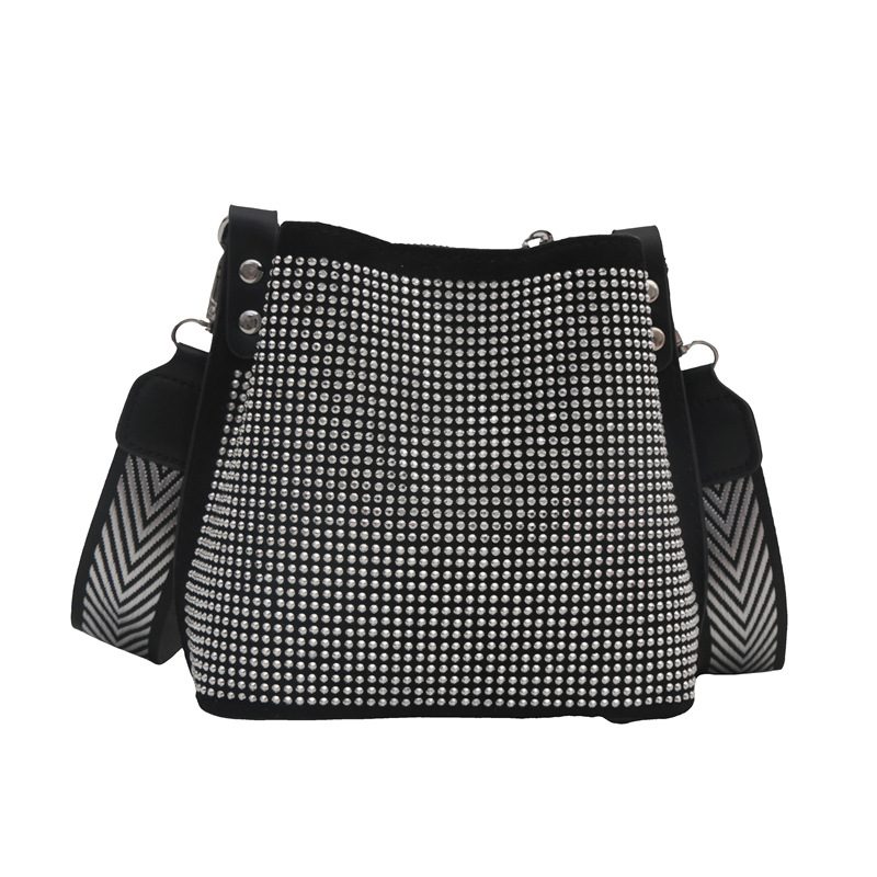 Rhinestone Colorful Bucket Crossbody Bag view 5