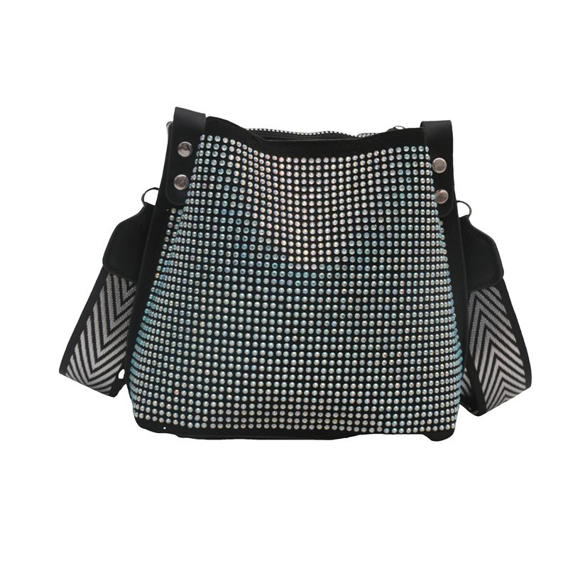 Rhinestone Colorful Bucket Crossbody Bag view 8