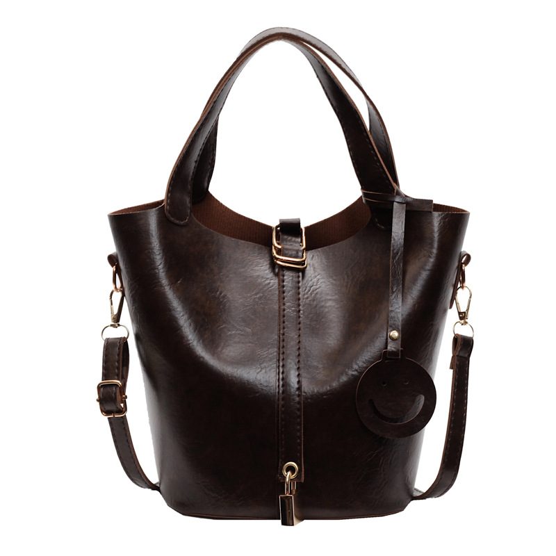 Vintage Basket Bucket Crossbody Bag view 8