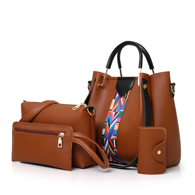 Three Piece Bucket Crossbody Bag Set view 10