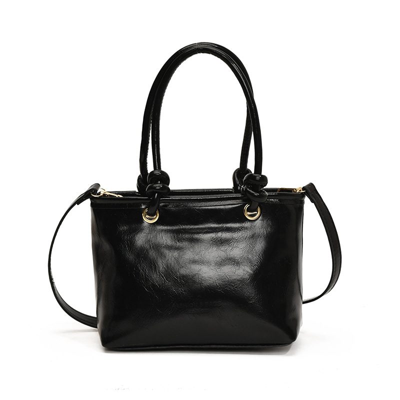 Retro Bucket Top-Handle Crossbody Shoulder Bag view 8
