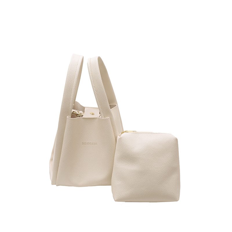 Tas Bucket Keranjang dengan Pegangan Atas Bahu Selempang view 6