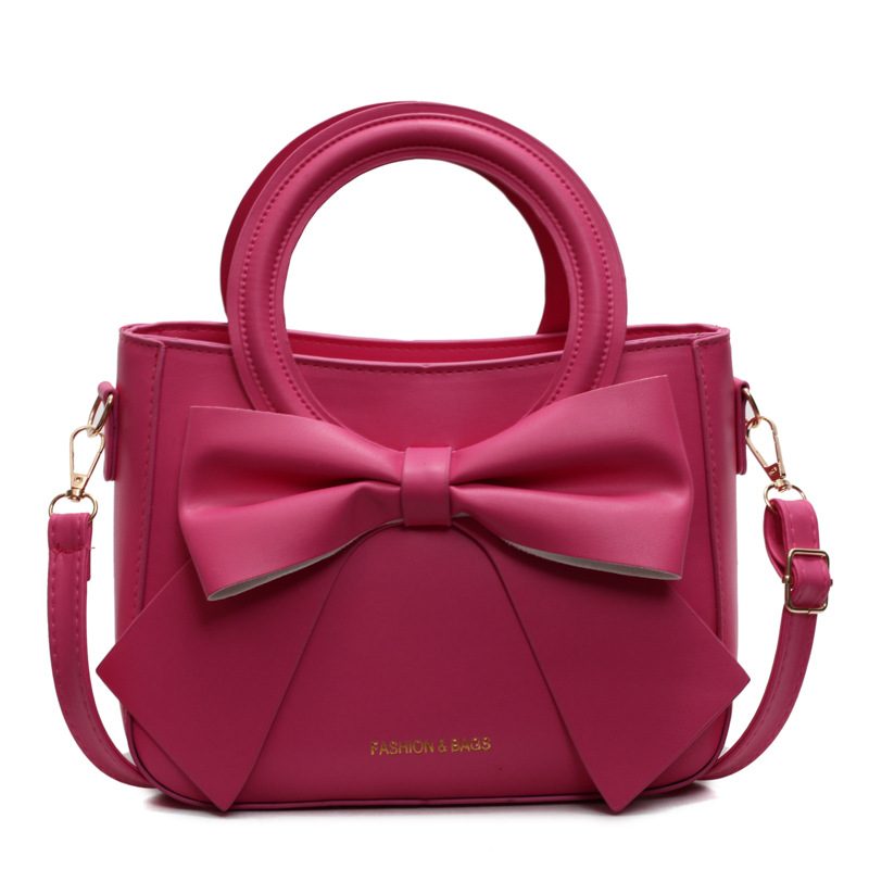 Sweet Bow Bucket Shoulder Crossbody Bag view 10