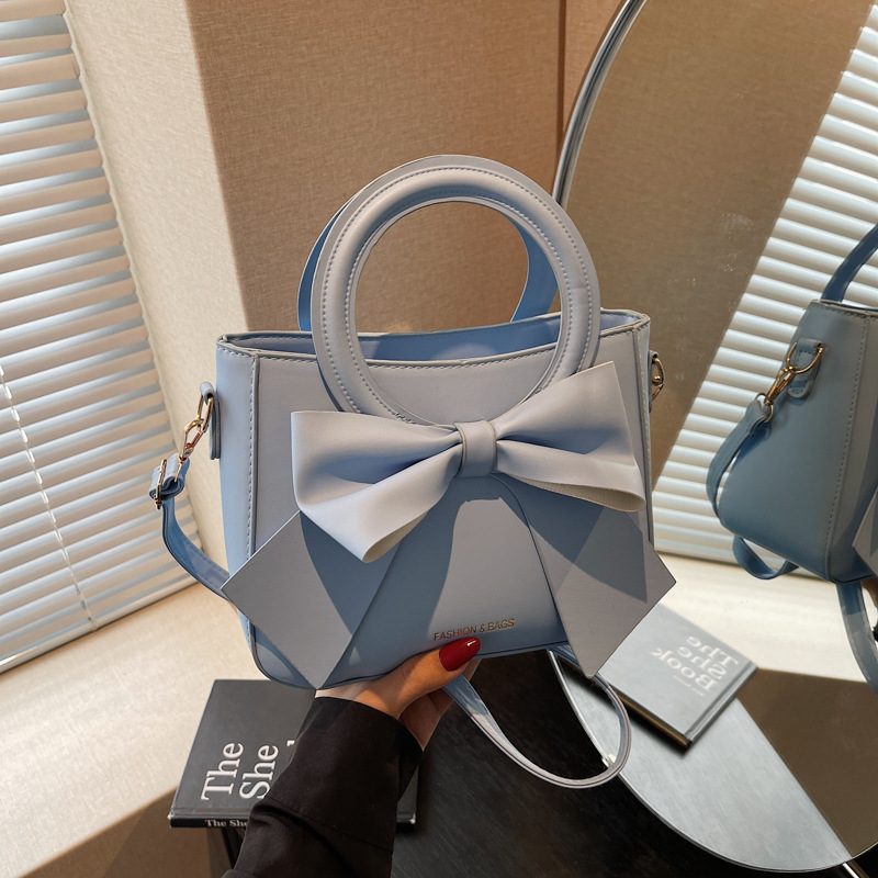 Sweet Bow Bucket Shoulder Crossbody Bag view 2