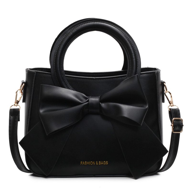 Sweet Bow Bucket Shoulder Crossbody Bag view 5