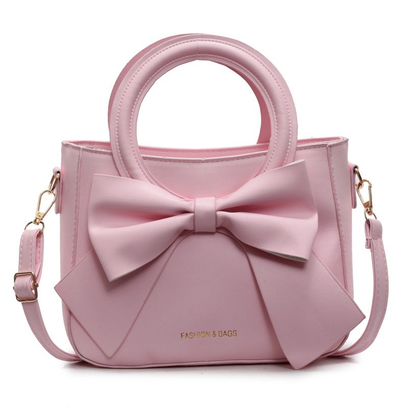 Sweet Bow Bucket Shoulder Crossbody Bag view 7