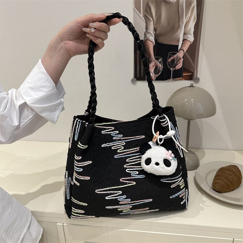 Lässige Pendler-Bucket-Bag mit großem Fassungsvermögen view 3
