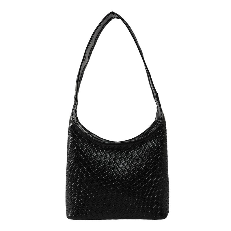 Retro gewebte Bucket-Schultertasche view 6