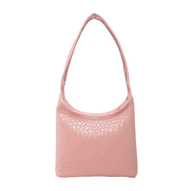 Retro gewebte Bucket-Schultertasche view 7