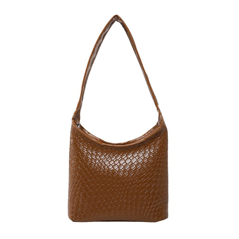 Retro gewebte Bucket-Schultertasche view 8