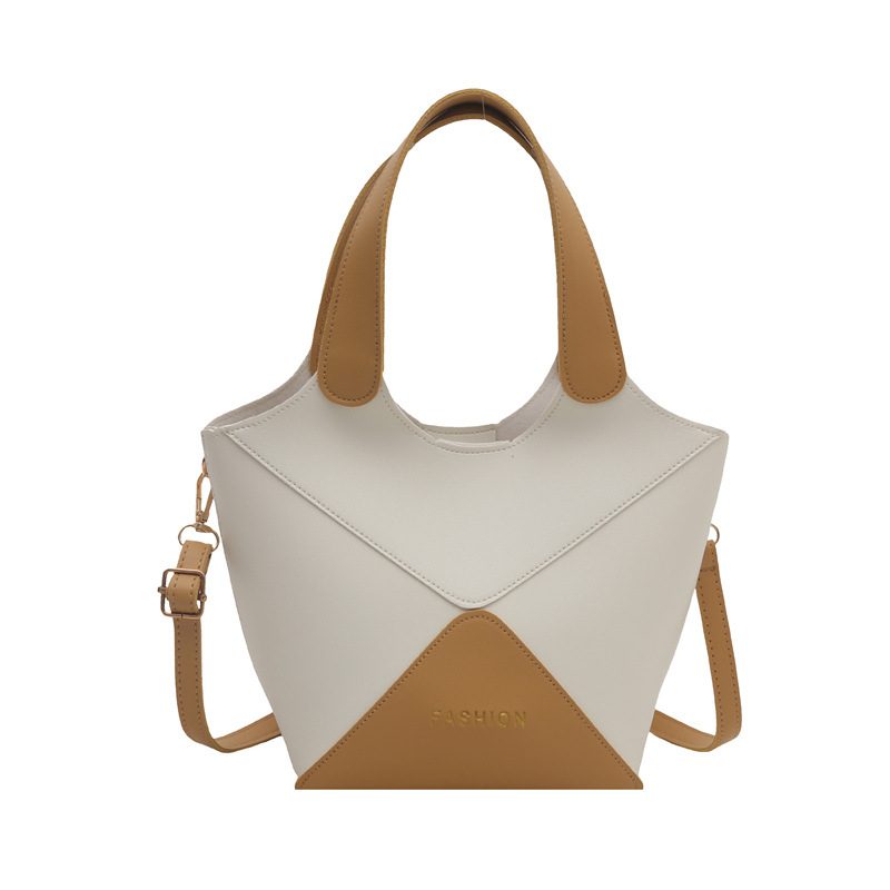 Bucket-Crossbody-Tasche aus PU mit Farbblock view 6