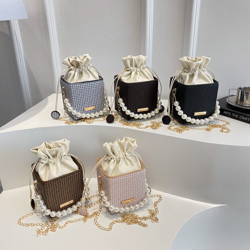 Mini Top-Handle Bucket Bag