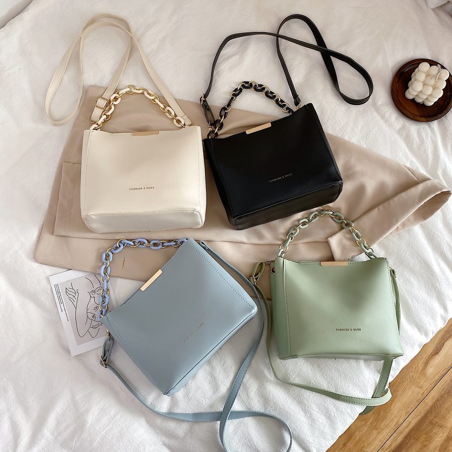 Minimalist Bucket Crossbody Bag