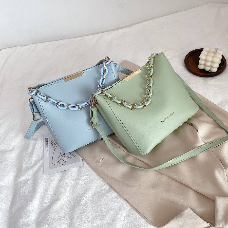Minimalist Bucket Crossbody Bag view 2