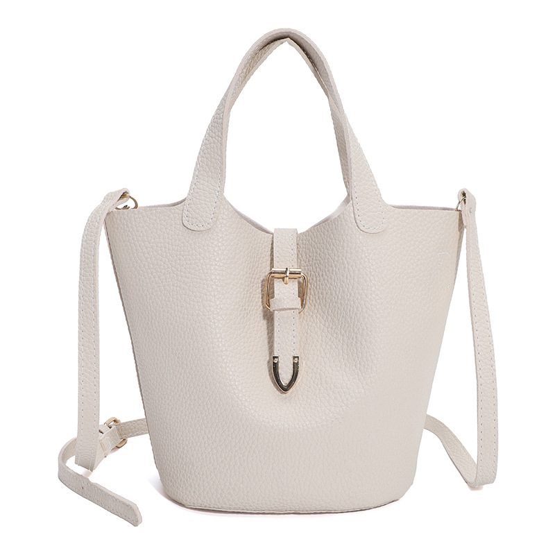 Belted Basket Bucket Crossbody Bag view 6